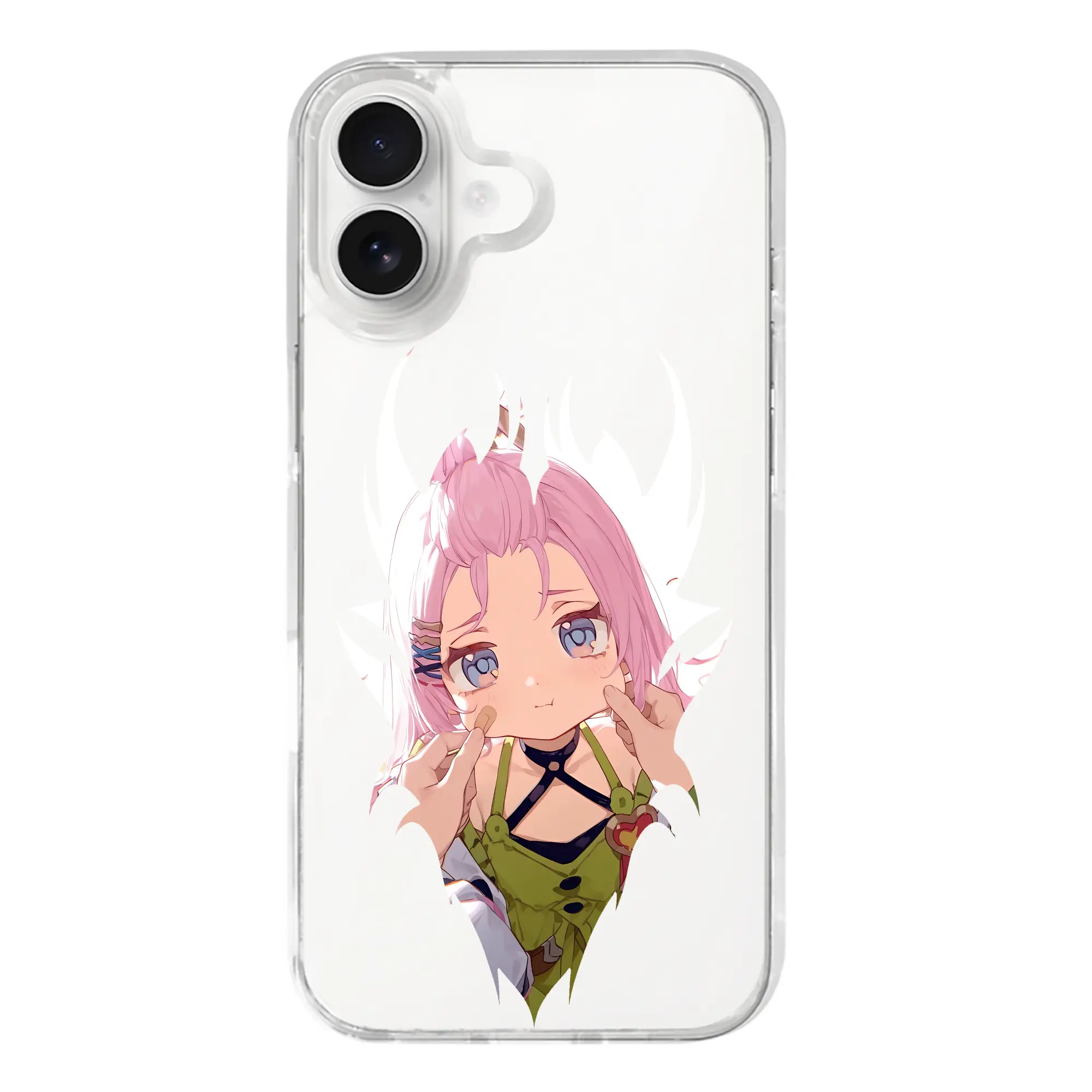 原 神 グッズ アイノ - iPhone 17シリーズ 透明スマホケース – 薄型・耐衝撃・精密フィット保護カバー